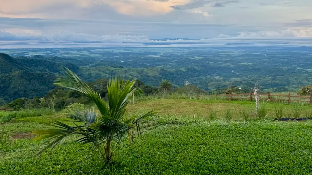 Aussicht vom Haus in Costa Rica – Panoramablick