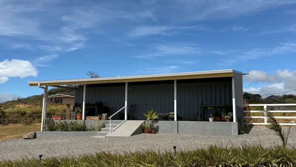 Atelier et bodega de la maison au Costa Rica