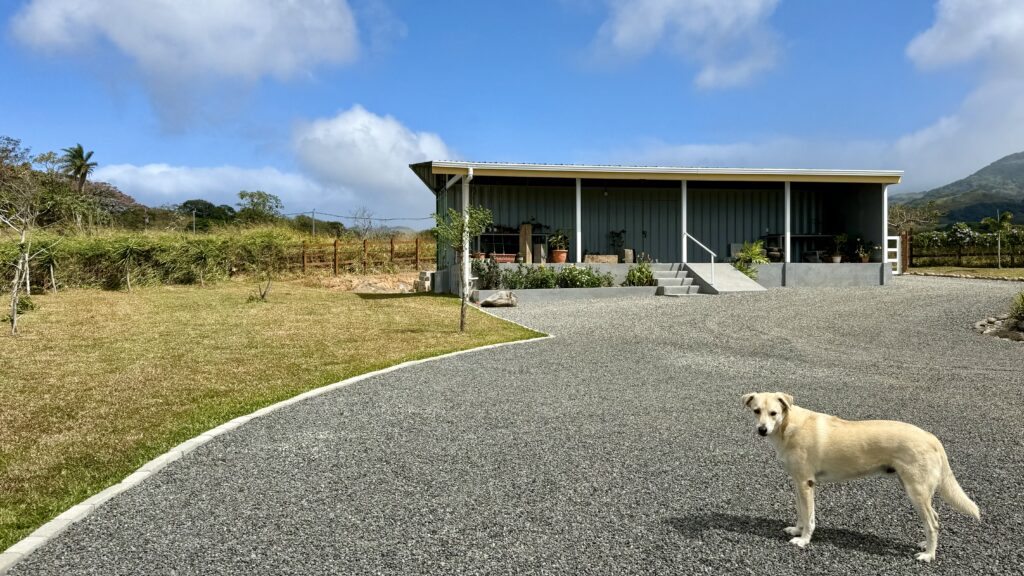 Atelier et bodega de la maison au Costa Rica