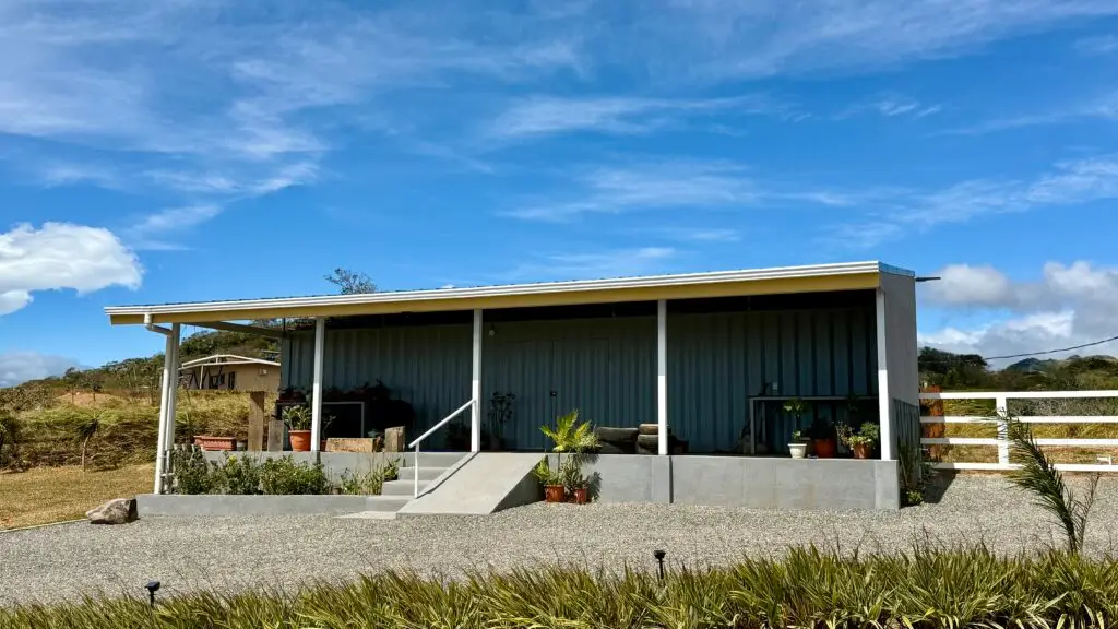 Atelier et bodega de la maison au Costa Rica