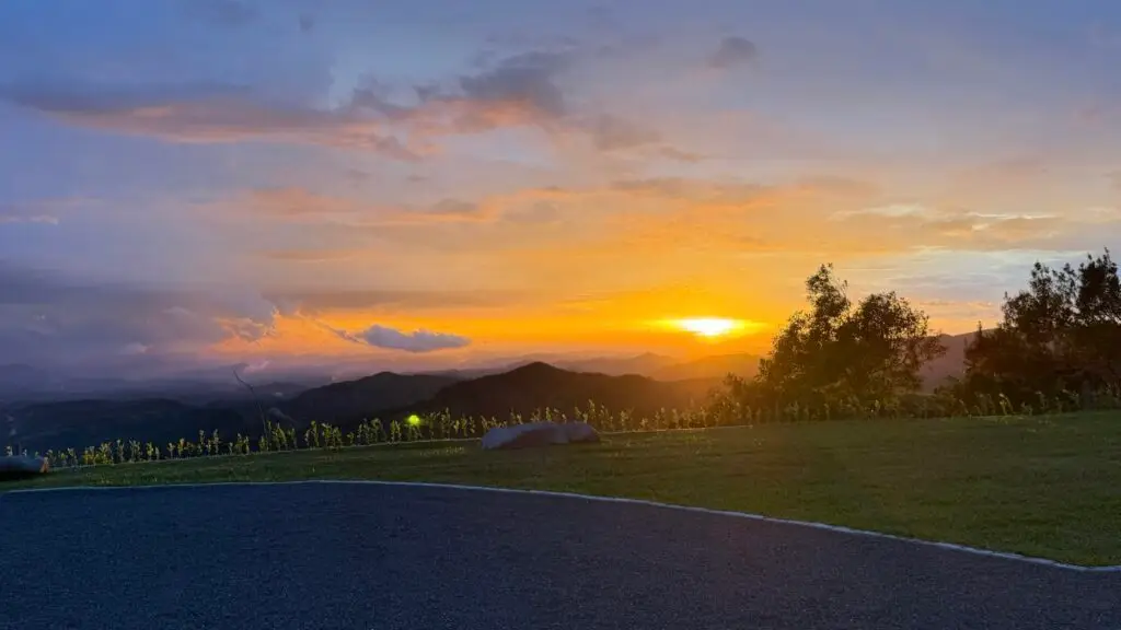 Sonnenuntergang vom Haus in Costa Rica – Pazifikblick